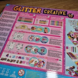 SCATOLA GLITTER CREATIVE 50 PEZZI - Mitama