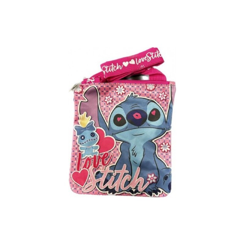 STITCH BORSA BOWLING CON TRACOLLA E CERNIERA