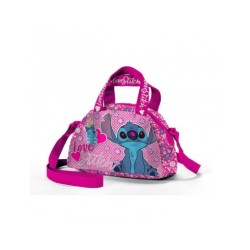 STITCH BORSA BOWLING CON TRACOLLA E CERNIERA